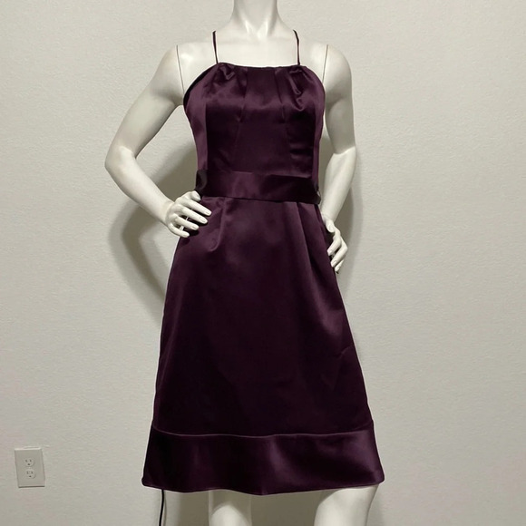 Watters & Watters Satin Dress - Picture 1 of 6